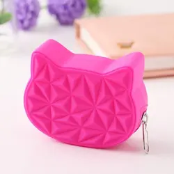 کیف هندزفری یا پول خرد سیلیکونی برجسته