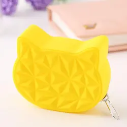 کیف هندزفری یا پول خرد سیلیکونی برجسته