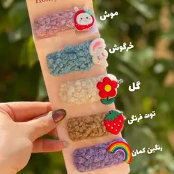 گیره مو فانتزی طرح کرکی