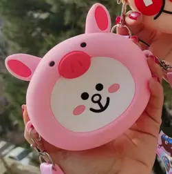 کیف دوشی سیلیکونی طرح خوک