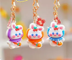 آویز کلید طرح خرگوش بازیگوش