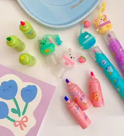 هایلایتر ۳ طبقه طرح دختر و پسر