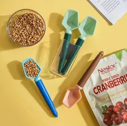 پیمانه و گیره طرح قاشق