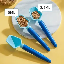 پیمانه و گیره طرح قاشق