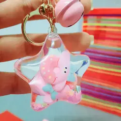 آویز کلید اکواریومی طرح ستاره