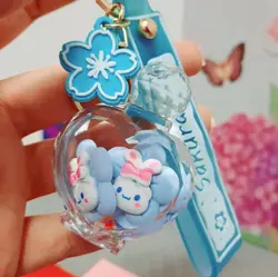 آویز کلید اکواریومی طرح عطر