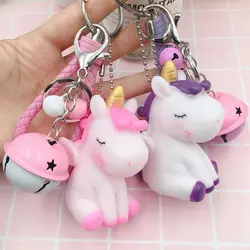 آویز کلید تکشاخ بزرگ مدل ساده