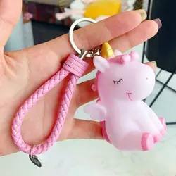 آویز کلید تکشاخ بزرگ مدل ساده