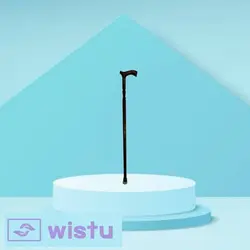 عصا لردی چوبی طرح کندل مدل TESSY Cane T13