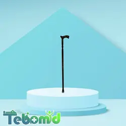 عصا لردی چوبی طرح کندل مدل TESSY Cane T13