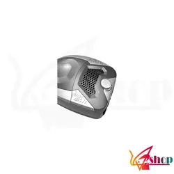 جارو برقی شروین مدل 4900 خوابیده (ولومی)
