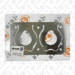 پولک فلزی پمپ باد هوو دو پیستون