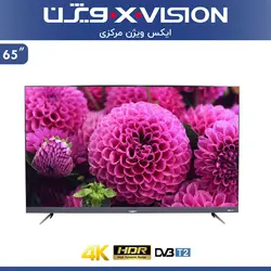 تلویزیون ایکس ویژن 65 اینچ سری 8 مدل XTU835