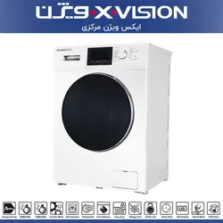 ماشین لباسشویی ایکس ویژن 8 کیلوگرمی مدل TM84-BWBL رنگ سفید
