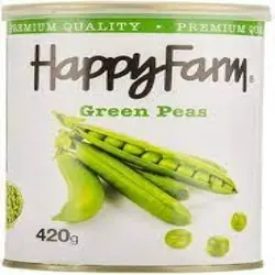 کنسرو نخود سبز هپی فارم