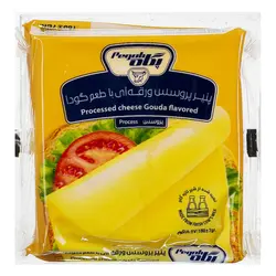 پنیر پیتزا ورقه ای پروسس پرچرب ورقه ای پگاه