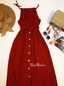 پیراهن نخی کد: 90454