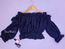 شومیز دکلته کد: 90431
