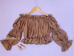 شومیز دکلته کد: 90433