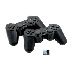دسته بازی بی سیم WIRELESS2 2.4 دوبل شوک دار ساده