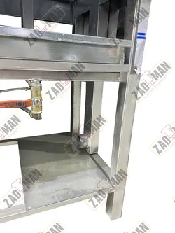 منقل گازی (کباب پز گازی) 120 سانتیمتری مارک زادمن مدل ZBBQ120 - زادمن