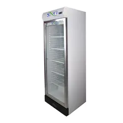 یخچال ایستاده ویترینی درب شیشه ایی مارک SNG - زادمن
