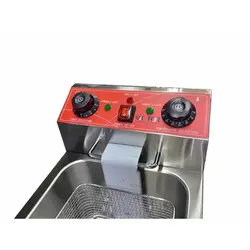 قیمت و خرید سرخ کن برقی یک لگن شیر تخلیه دار ویکتور ZS100 - زادمن