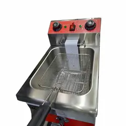 قیمت و خرید سرخ کن برقی یک لگن شیر تخلیه دار ویکتور ZS100 - زادمن