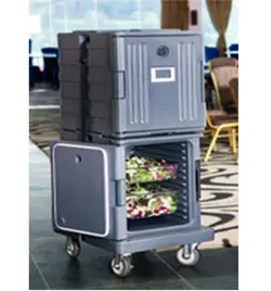 باکس نگهدارنده غذا گرم و سرد بهمراه ترولی