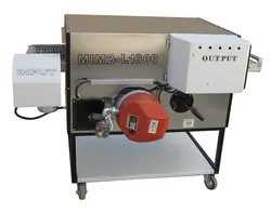 فر پیتزا ریلی مجملی دو ردیفه مدل MIM2-L1000