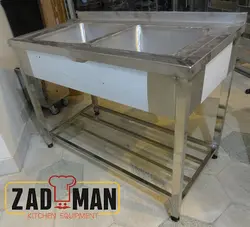 سینک صنعتی 100 سانتیمتری