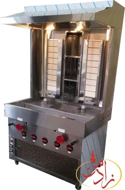 کباب ترکی دو سیخ ایستاده