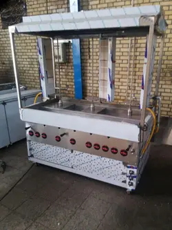 کباب ترکی سه سیخ ایستاده