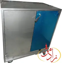 گرمخانه غذا پرسنلی 80 نفره برقی