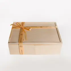 جعبه چوبی مس‌ و آجیل