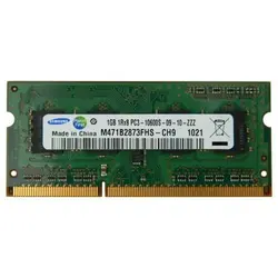 رم لپ تاپ Samsung 1GB PC3-10600S DDR3-1066MHz