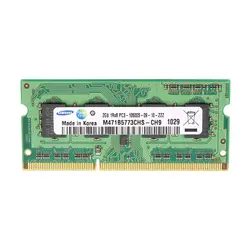 رم لپ تاپ Samsung 2GB PC3-10600S DDR3-1333MHz