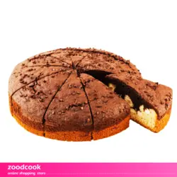 کیک اسفنجی دو رنگ