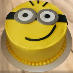 سلام کیک مینیون