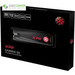 اس اس دی اینترنال ایکس پی جی GAMMIX S5 PCIe Gen3x4 M.2 2280 ظرفیت 2TBXPG GAMMIX S5 PCIe Gen3x4 M.2 2280 Internal SSD -2TB