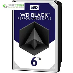 هارددیسک اینترنال وسترن دیجیتال مدل Black WD6003FZBX ظرفیت 6 ترابایتWestern Digital Black WD6003FZBX Internal Hard Drive 6TB