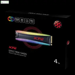 اس اس دی اینترنال ای دیتا ایکس پی جی SPECTRIX S40G M.2 2280 ظرفیت 4TBADATA XPG SPECTRIX S40G M.2 2280 Internal SSD 4TB