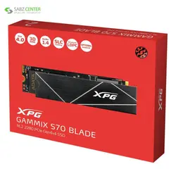 اس اس دی اینترنال ایکس پی جی XPG GAMMIX S70 BLADE ظرفیت 2TBXPG XPG GAMMIX S70 BLADE Intenal SSD Drive -2TB