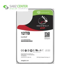 هارددیسک اینترنال سیگیت ST12000VN0008 NAS IronWolf 12TBSeagate ST12000VN0008 NAS IronWolf Internal Hard Drive - 12TB