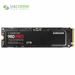 اس اس دی اینترنال سامسونگ 980 pro ظرفیت 2TBSamsung 980 pro Internal SSD Drive - 2TB