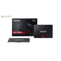 اس اس دی سامسونگ مدل 860 pro ظرفیت 256 گیگابایتSamsung 860 pro SSD Drive 256GB