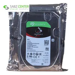 هارددیسک اینترنال سیگیت ST8000VN004 IronWolf 8TBSeagate ST8000VN004 IronWolf Internal Hard Drive - 8TB
