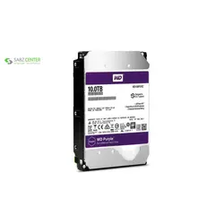 هارددیسک اینترنال وسترن دیجیتال مدل Purple WD100PURZ ظرفیت 10 ترابایتWestern Digital Purple WD100PURZ Internal Hard Disk 10TB