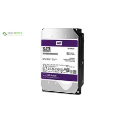 هارددیسک اینترنال وسترن دیجیتال مدل Purple WD100PURZ ظرفیت 10 ترابایتWestern Digital Purple WD100PURZ Internal Hard Disk 10TB