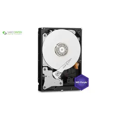 هارددیسک اینترنال وسترن دیجیتال مدل Purple WD100PURZ ظرفیت 10 ترابایتWestern Digital Purple WD100PURZ Internal Hard Disk 10TB